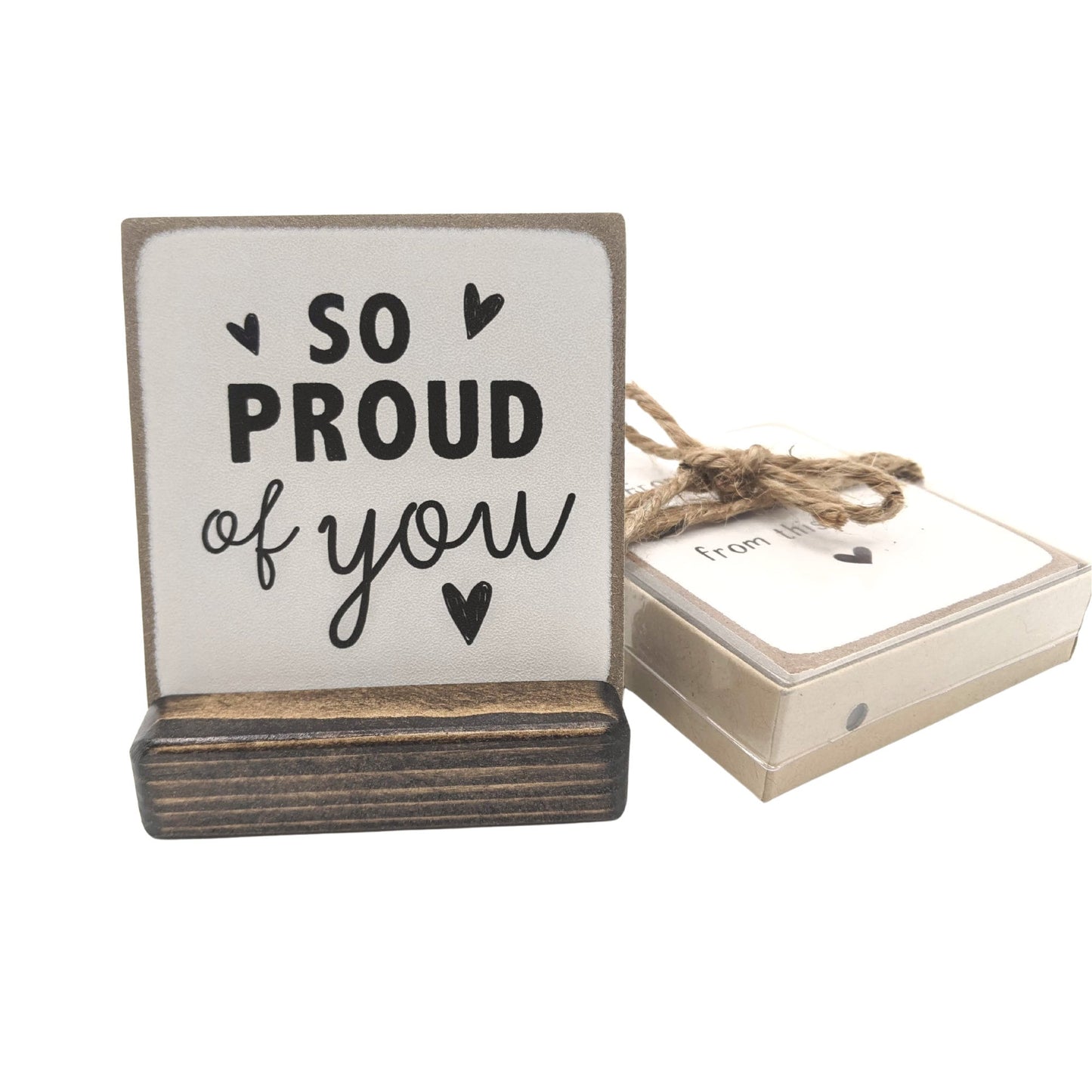 So proud of you
