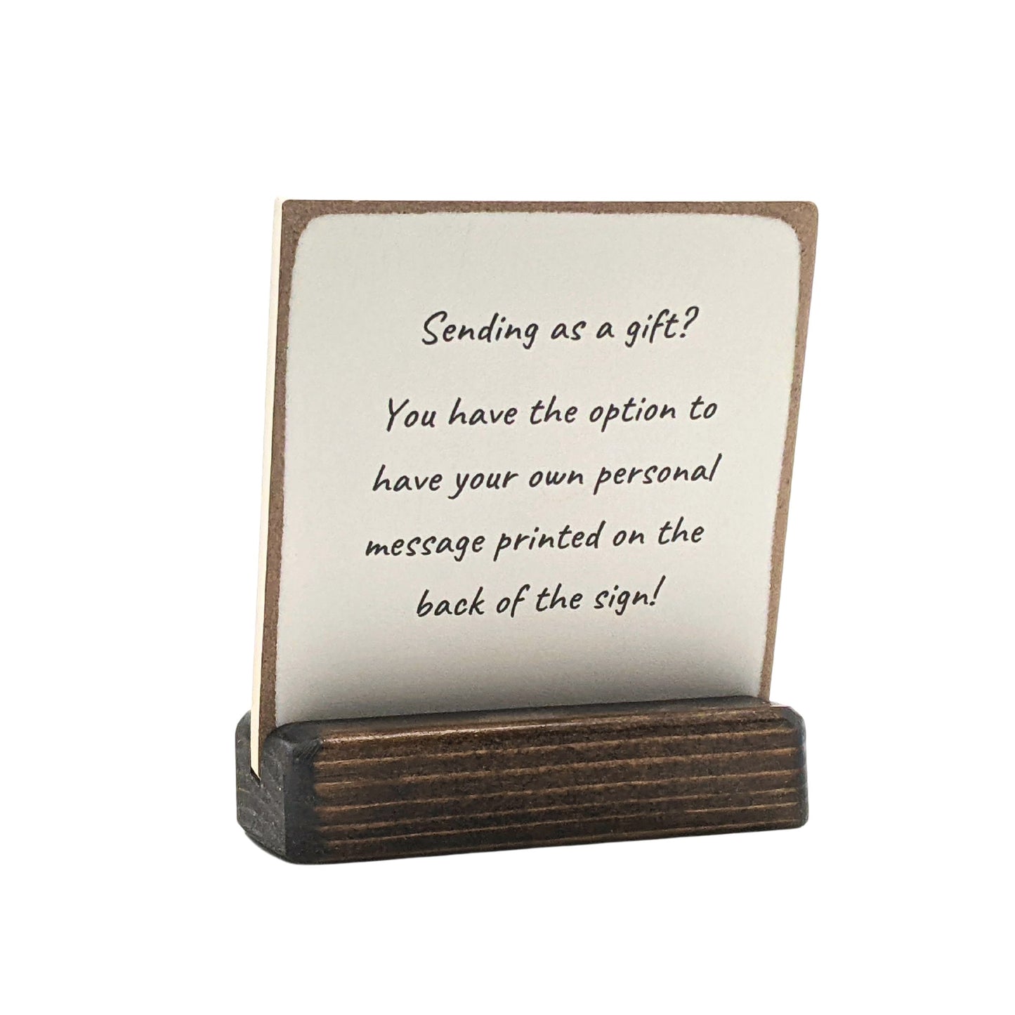the secret of change | mini sign | office gift | coworker gift | desk sign | inspirational quote | motivational | message in a box