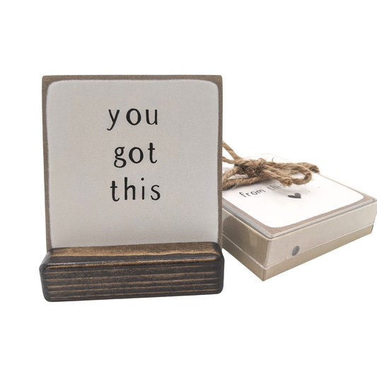 you got this, encouragement gift, friend gift, support gift, affirmations gift, hard times gift