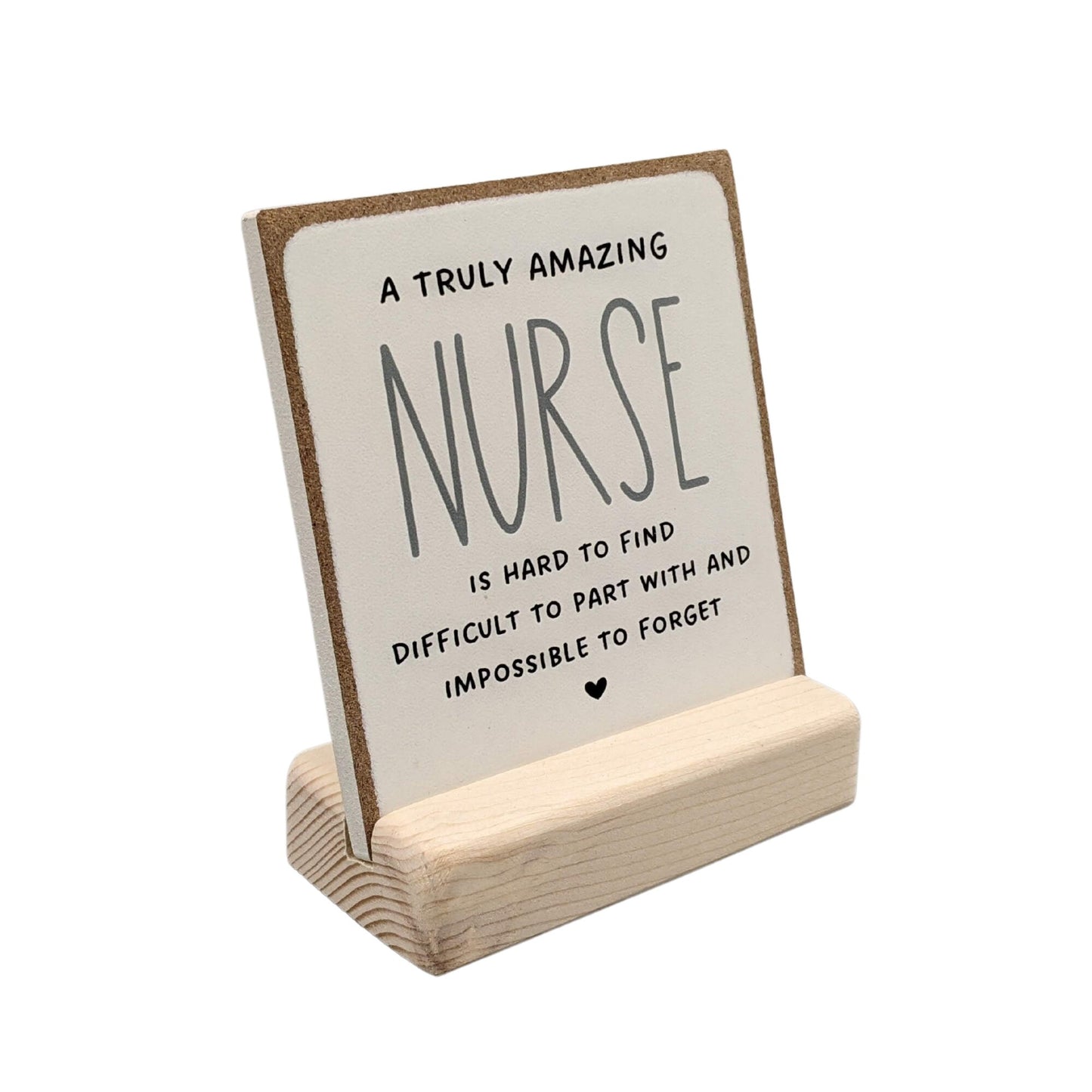 An amazing nurse is hard to find, thank you gift, nurses's week, nurse gift, message in a box, personalized gift