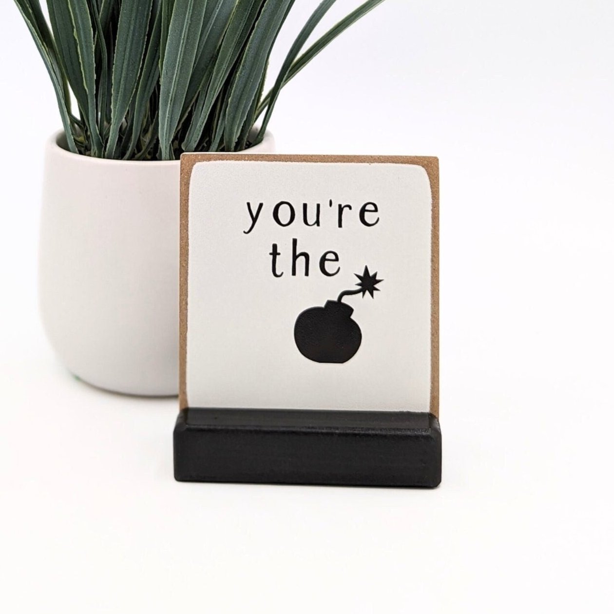 you're the bomb, Father's Day gift idea, gift for dad, thank you gift, thank you card, friend gift, you did it gift