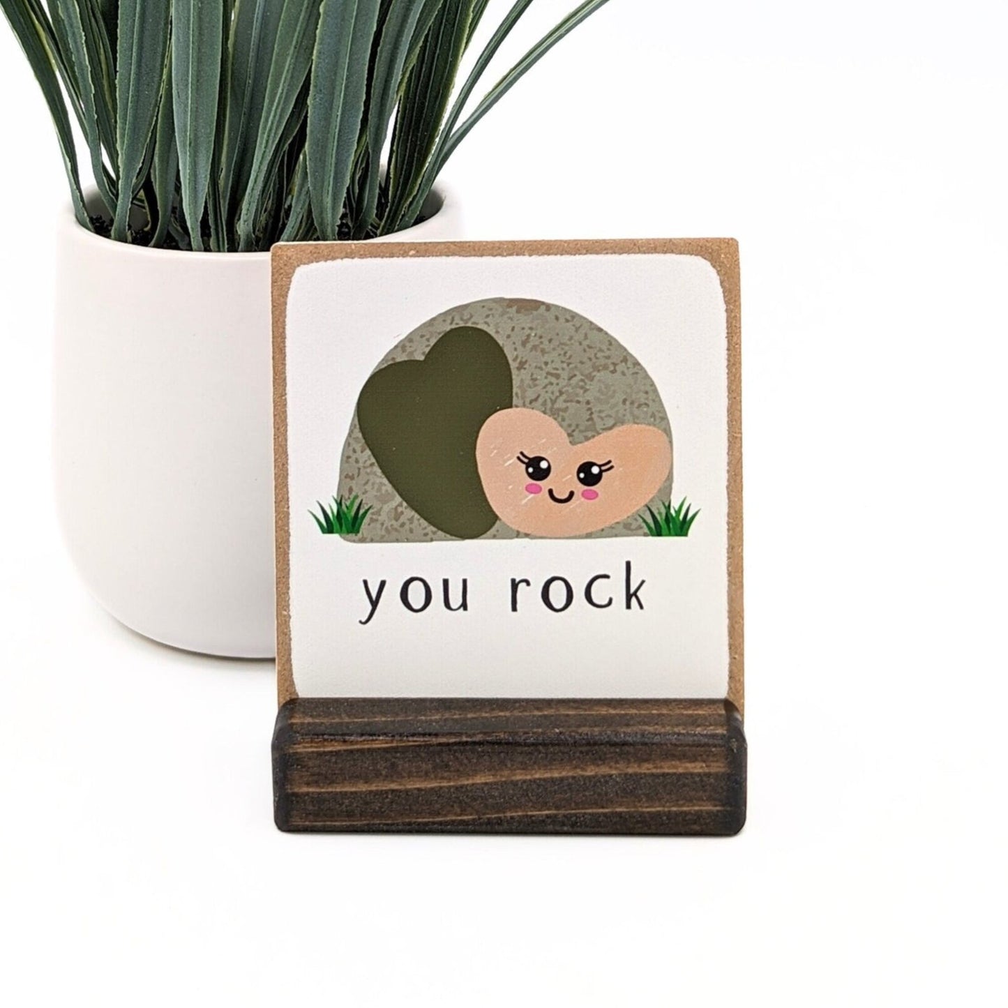 you rock thank you gift, thank you card, inspiration gift, kid gift, friend gift, you did it gift